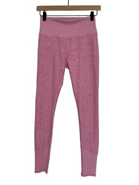 Alo Yoga Alosoft High Waist Lounge Legging in Flamingo Heather - Size M